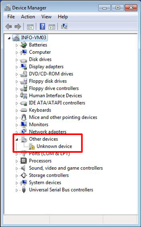 USB Driver on Windows 7 Other Information | T&D Corporation