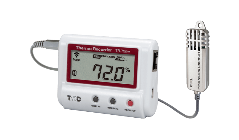 TR-71nw｜Data Logger Products｜T&D Corporation